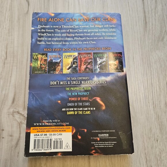 Warriors: Fire and Ice (Warriors: The Prophecies Begin Series #2) Paperback - Picture 2 of 2